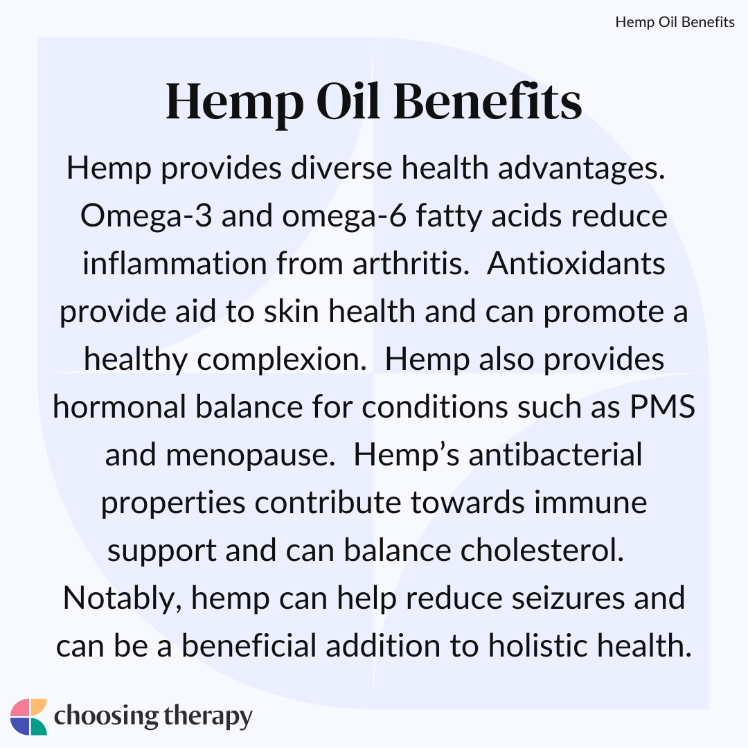Hemp Oil Benefits