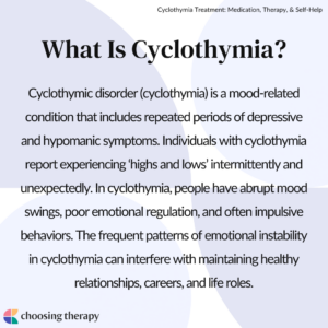 What Is Cyclothymia?