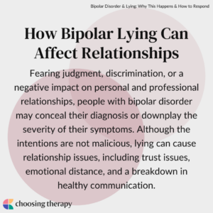 How Bipolar Lying Can Affect Relationships 