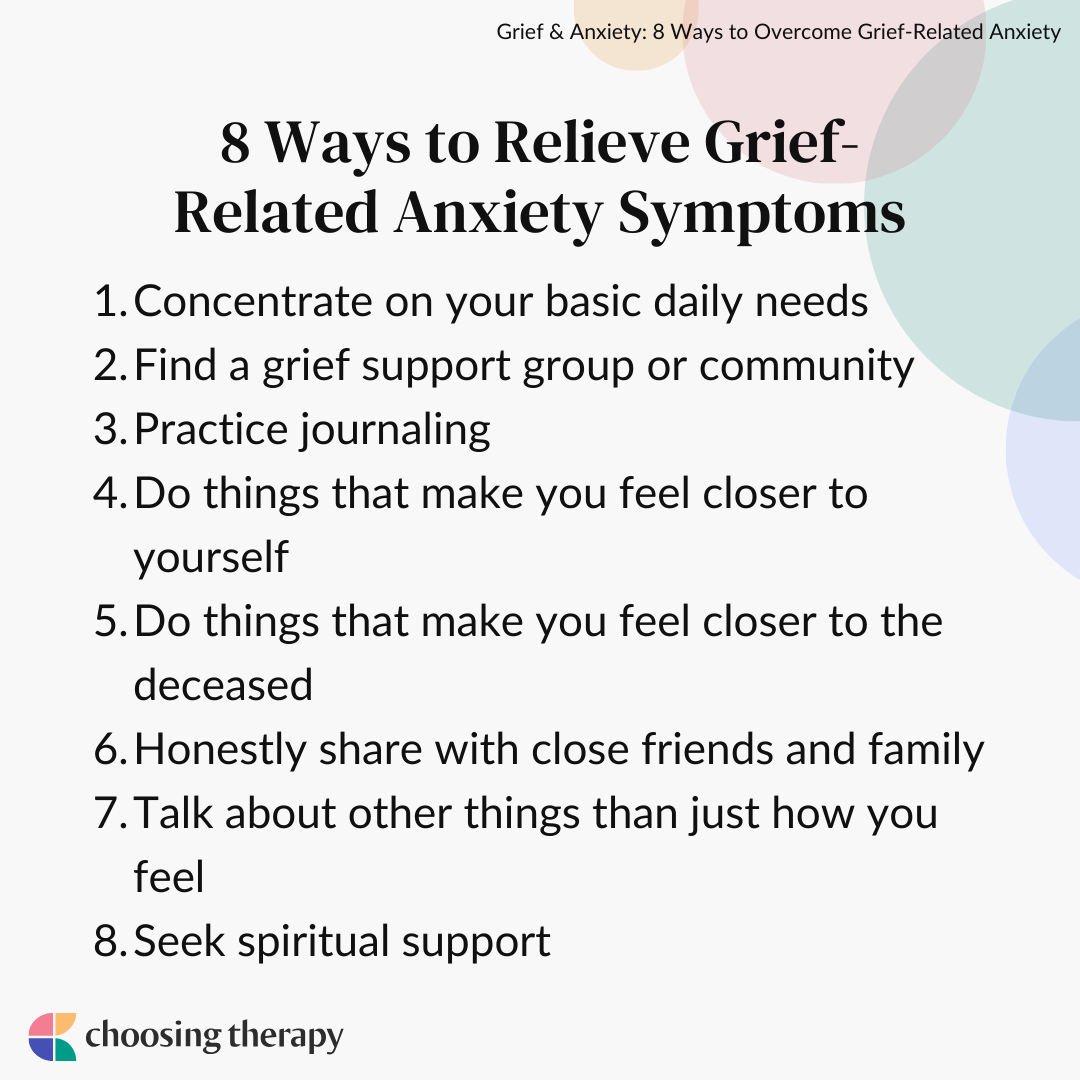 How to Anxiety & Grief & When to Get Help