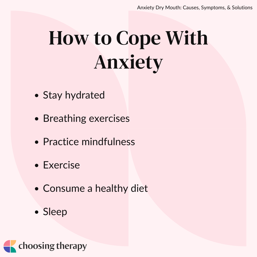 Dry Mouth Anxiety Cure