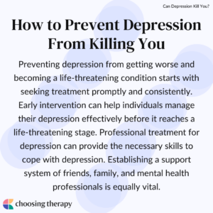 How to Prevent Depression From Killing You
