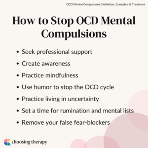 How to Stop OCD Mental Compulsions