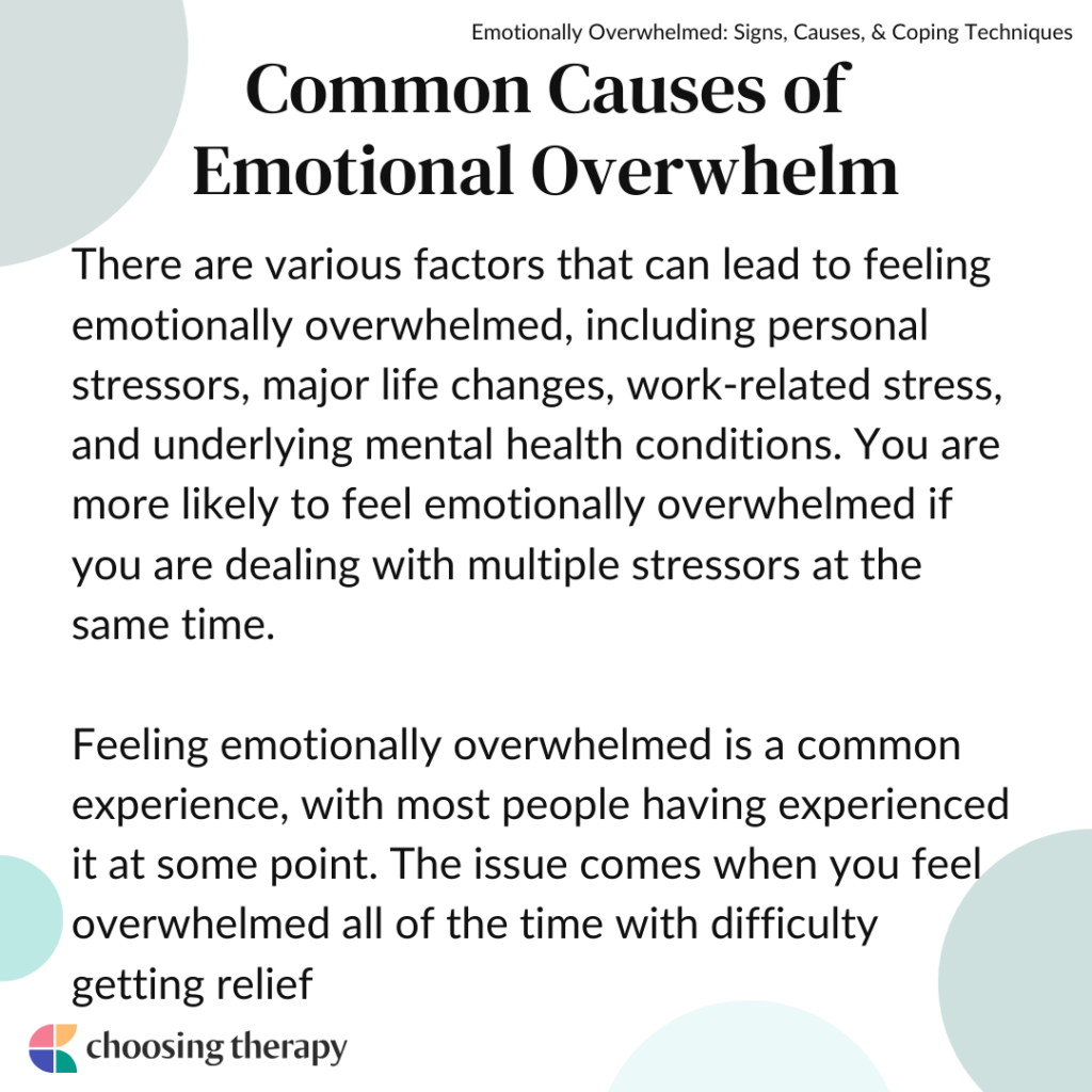 How To Deal With Overwhelmed Emotions