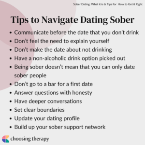 Tips To Navigate Dating Sober