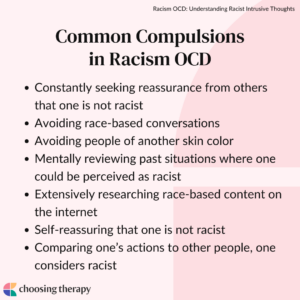 Common obsessions in racism OCD