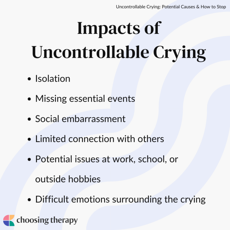How to Calm Yourself When You Can't Stop Crying