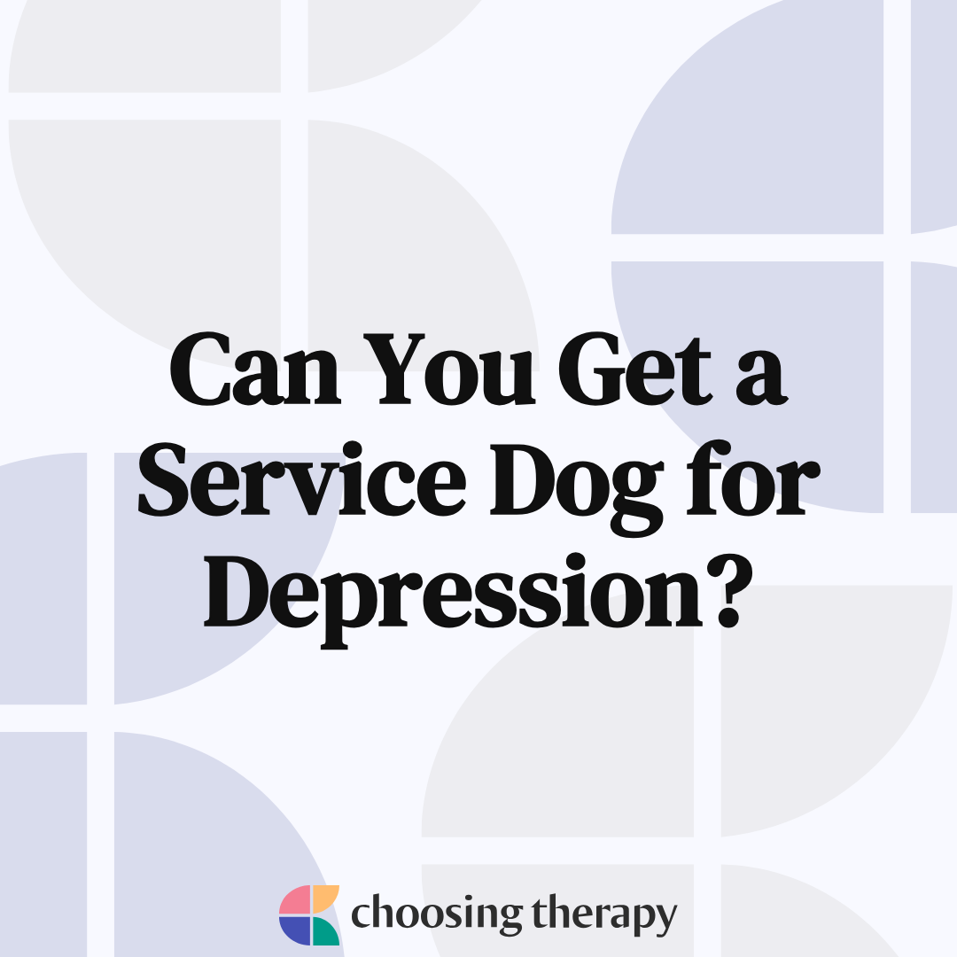 Service Dogs for Depression