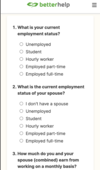 BetterHelp eligibility check