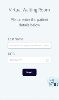 Screenshot of Talkiatry virtual waiting room