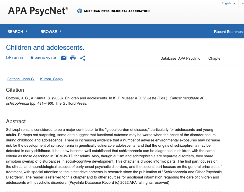 Children and adolescents.