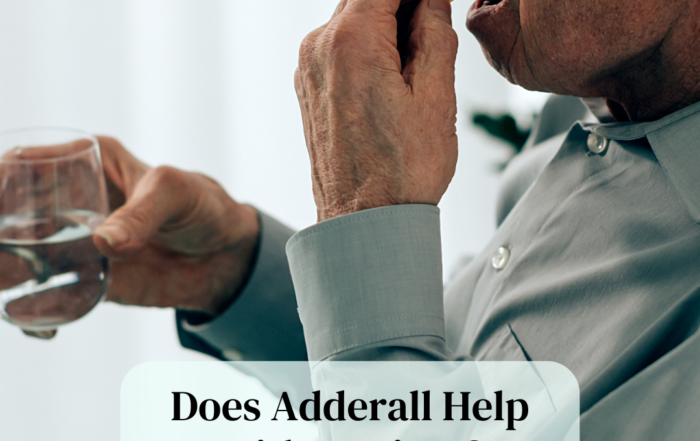 does adderall help with anxiety