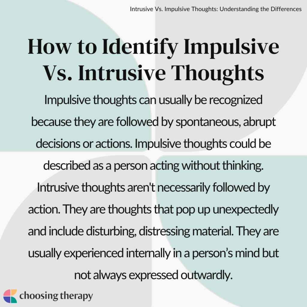 intrusive thoughts vs call of the void