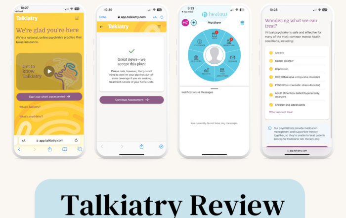 Talkiatry Review - Pros & Cons, Cost, & My Experience