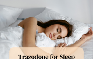 Trazodone for Sleep