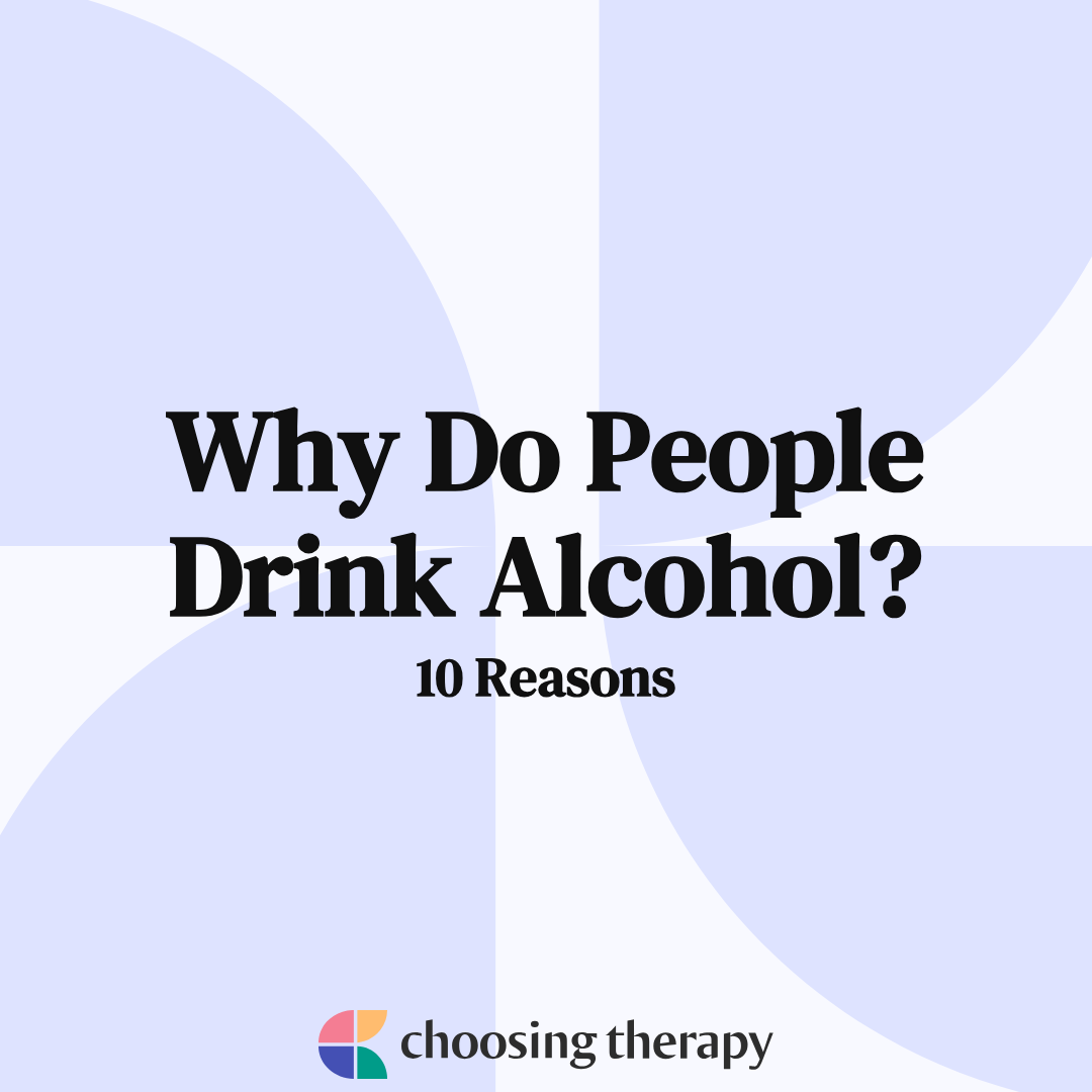 Reasons people drink alcohol