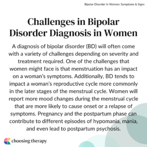 Challenges in Bipolar Disorder Diagnosis in Women