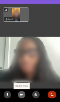 Screenshot of Sesame Care virtual psychiatry appointment
