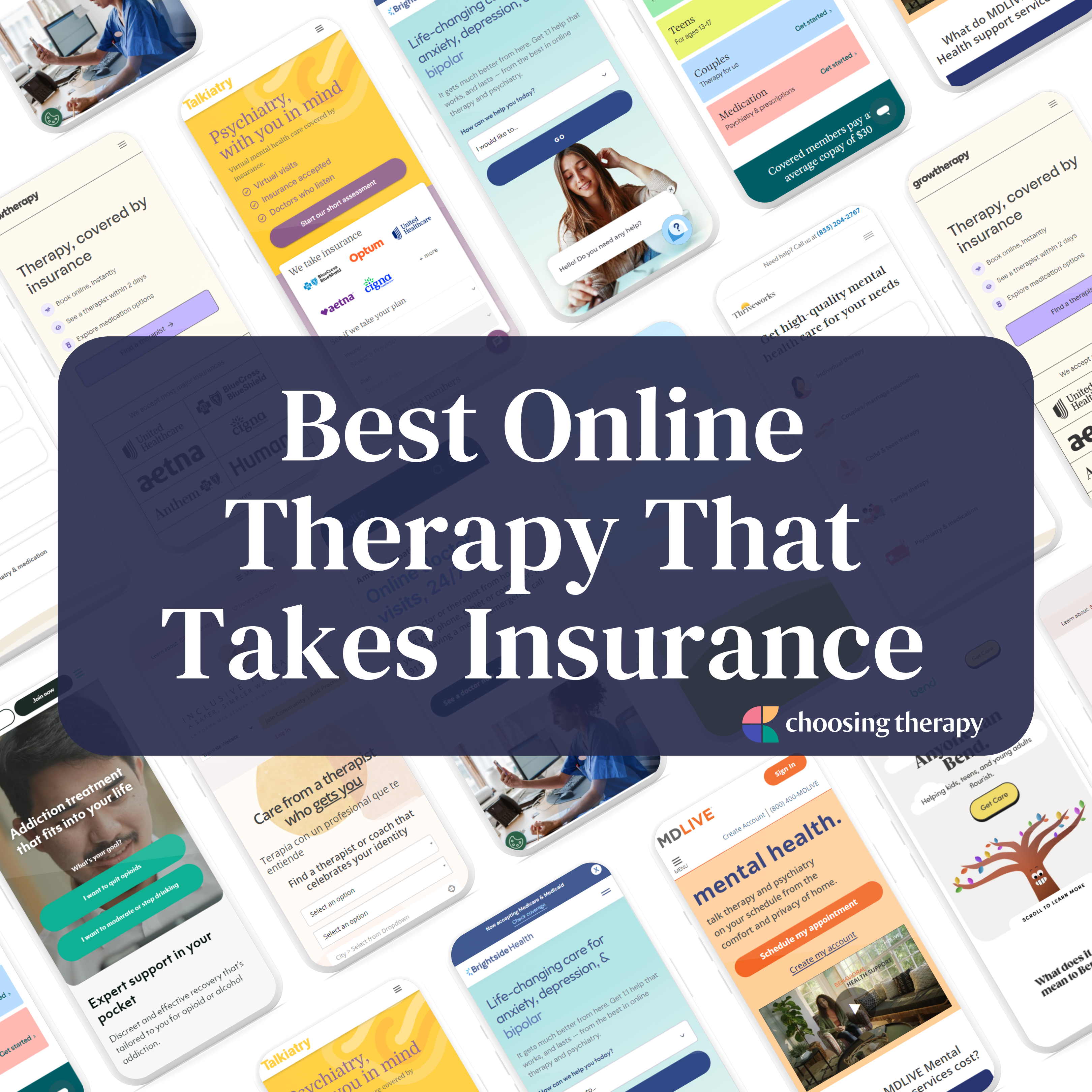 Best Online Therapy With Insurance Options
