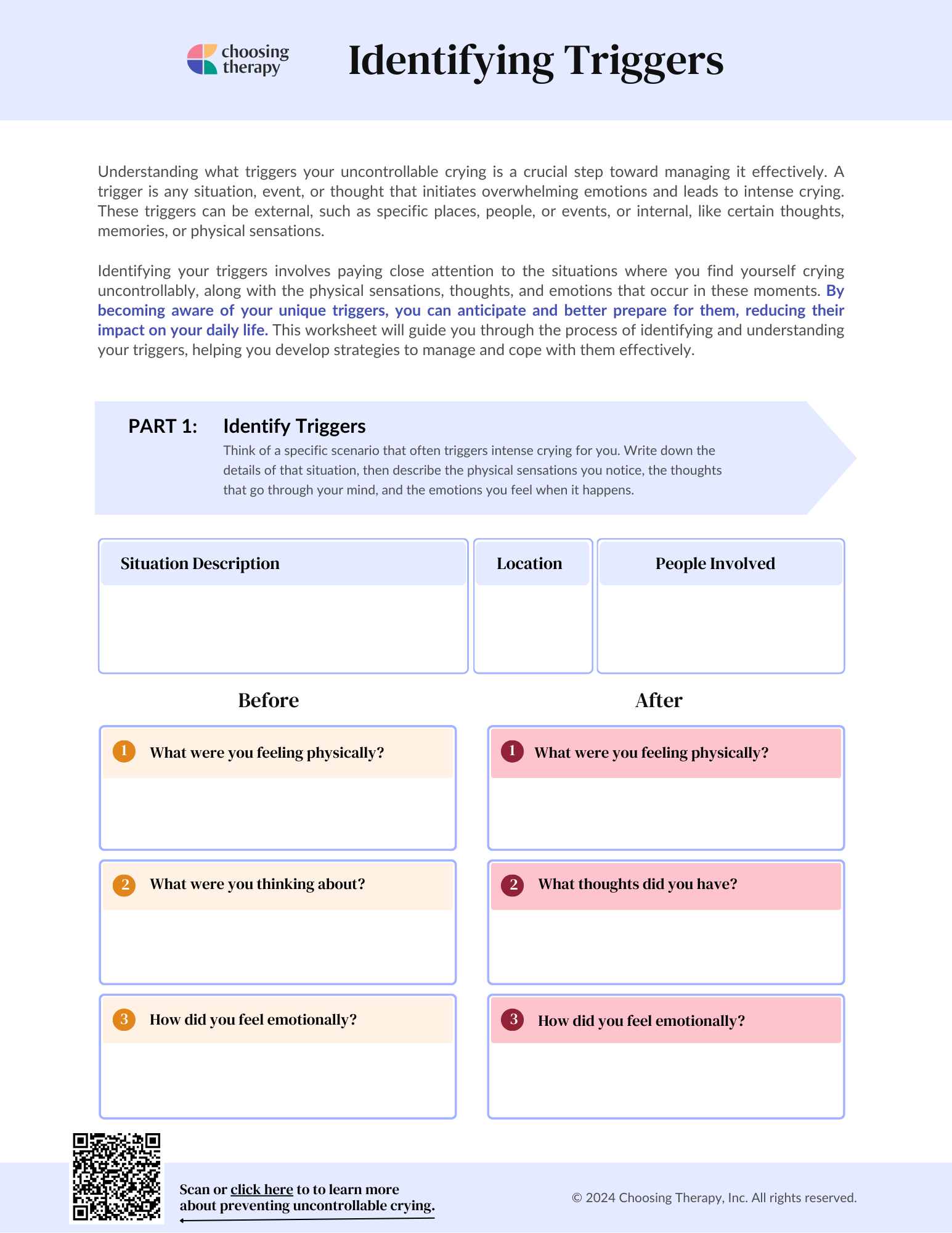 Identifying Triggers