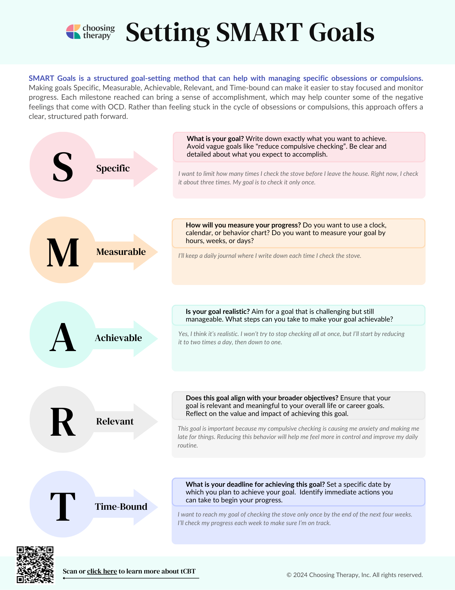 SMART Goals for OCD