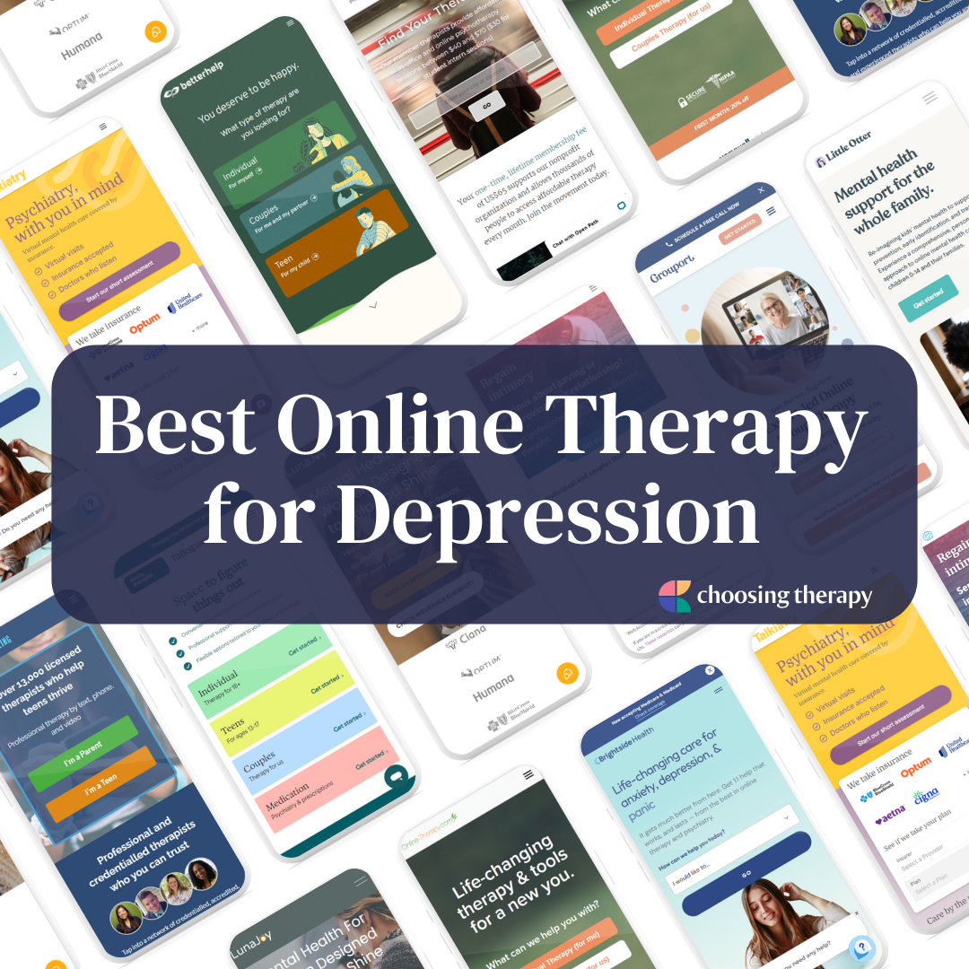Best Online Therapy for Depression