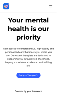 Image of Wellnite homepage