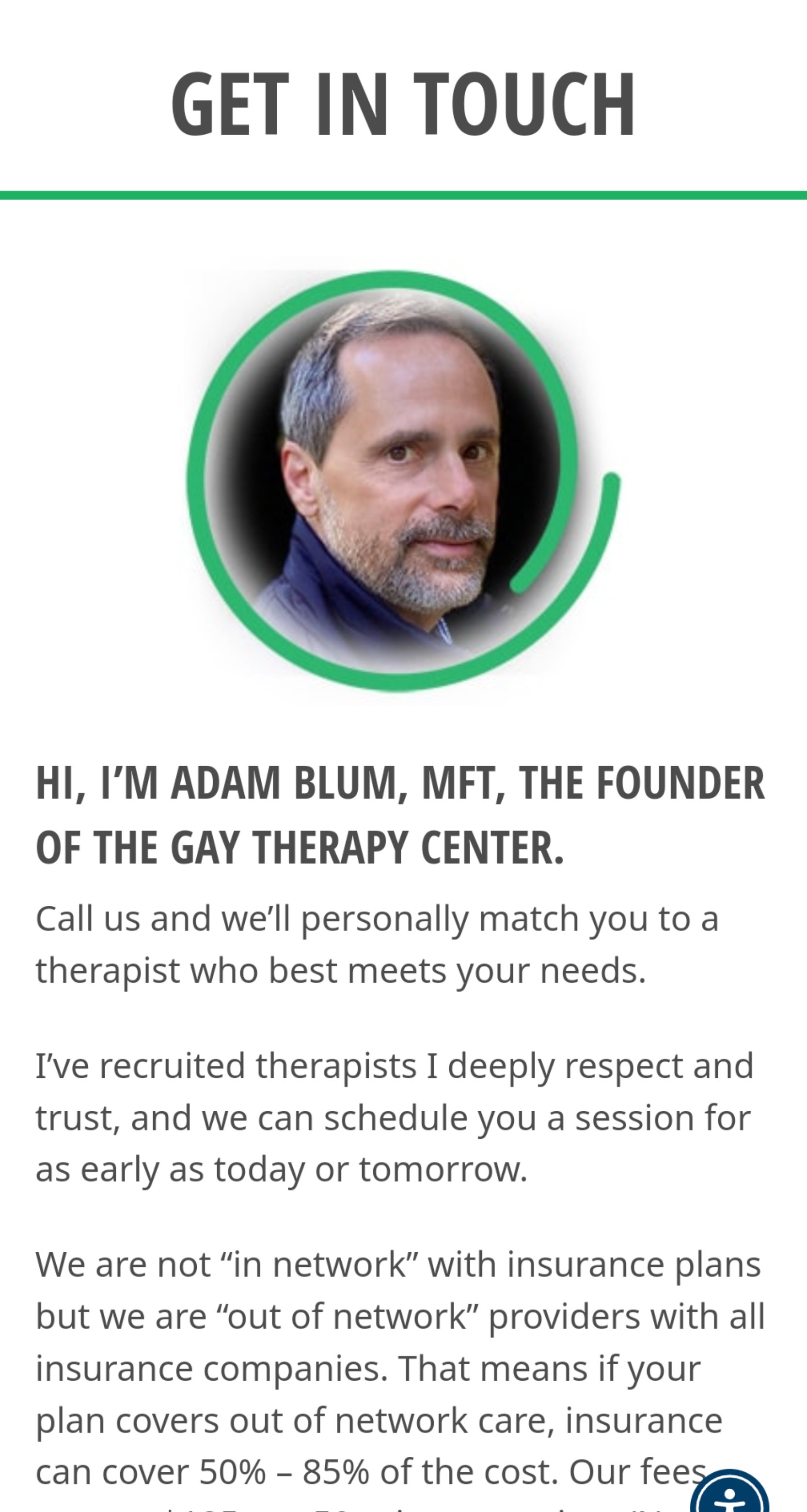 Gay Therapy Center