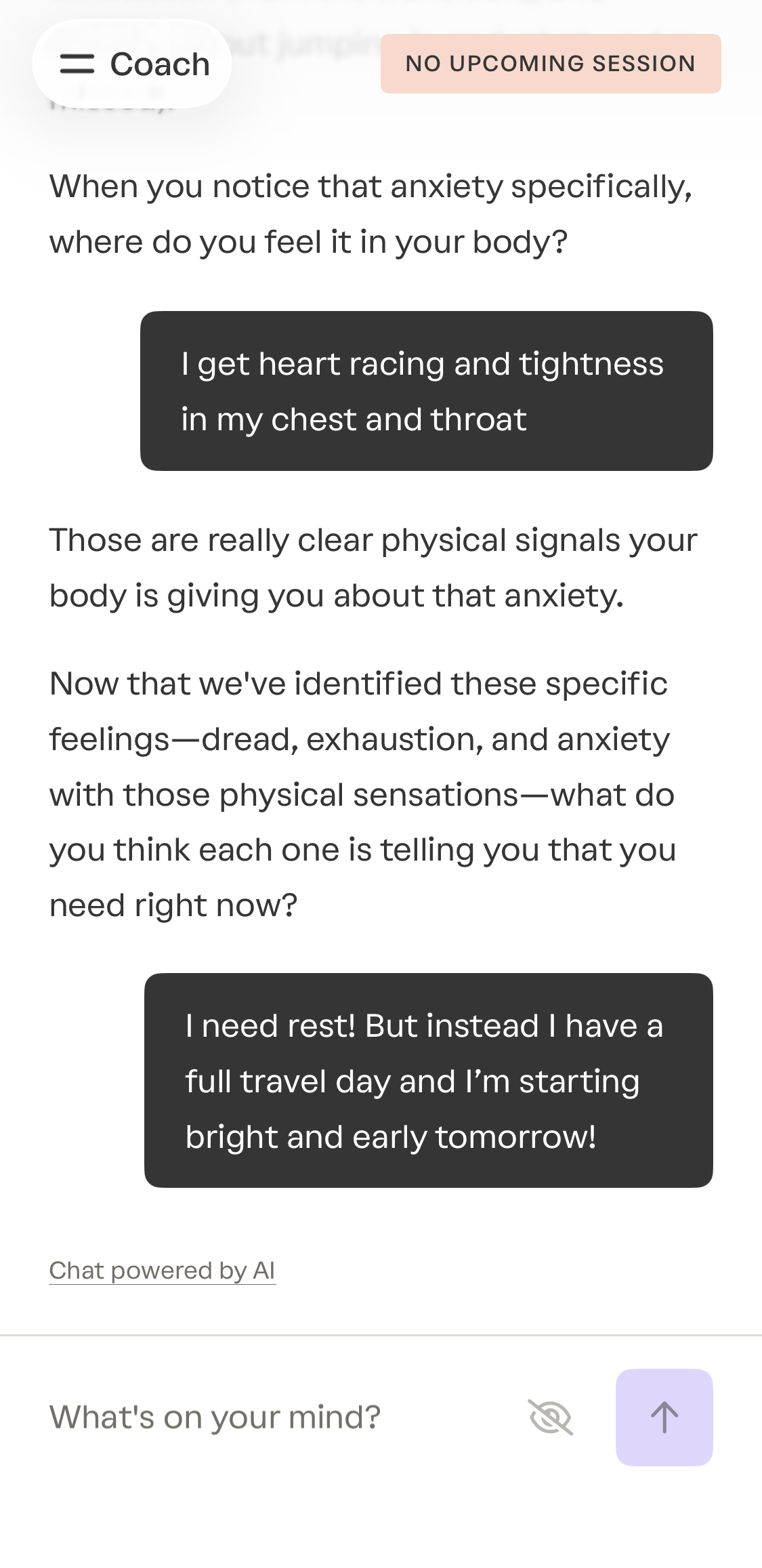 Grow Therapy Coach Anxiety Check-In