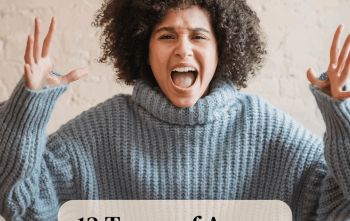 12 Types of Anger