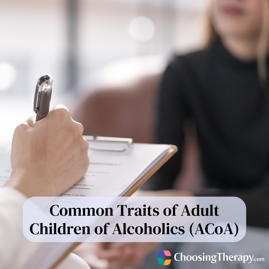 Common Traits of Adult Children of Alcoholics (ACoA)