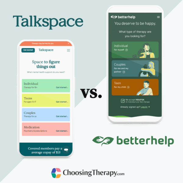 Talkspace Vs. BetterHelp 2025