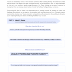Overcoming Shame Worksheet for Trauma