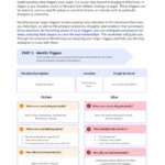 Anger Triggers Worksheet
