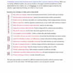 DBT Dialectical Thinking Practice Worksheet
