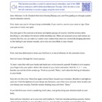 Progressive Muscle Relaxation Script