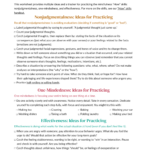 How to Practice DBT How Skills Worksheet